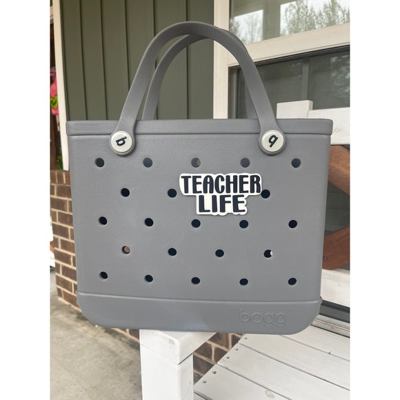 Teacher Life Bogg Bag Charm, Bogg Bag Accessory - Picture 1 of 1